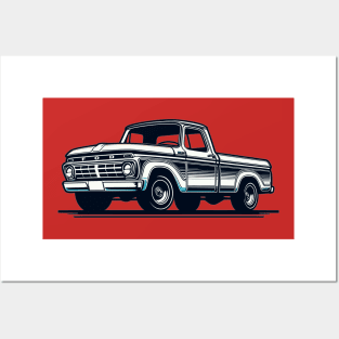 Ford F100 Posters and Art